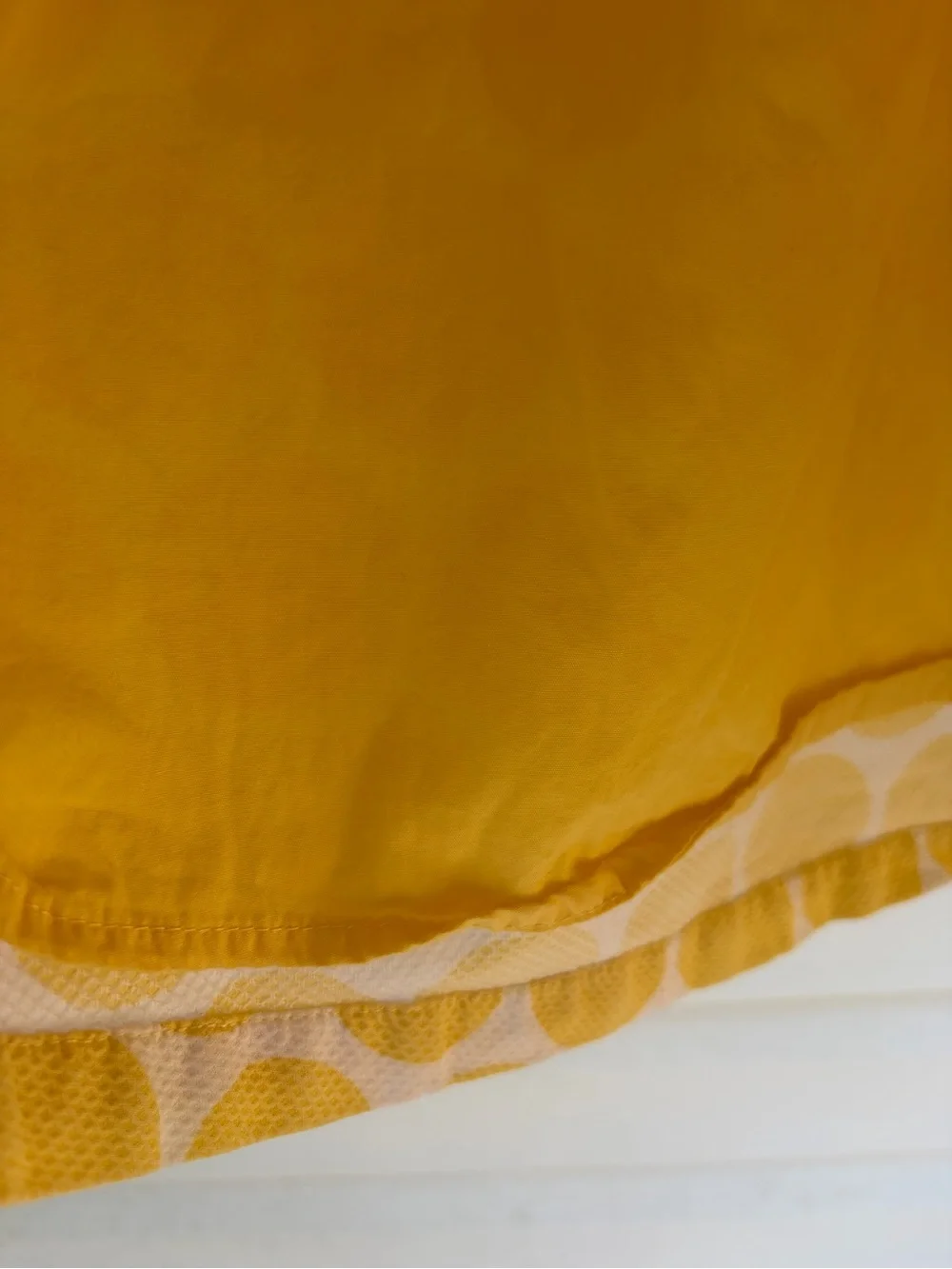 Gymboree Yellow Polka Dot Sundress with Flower Accent
